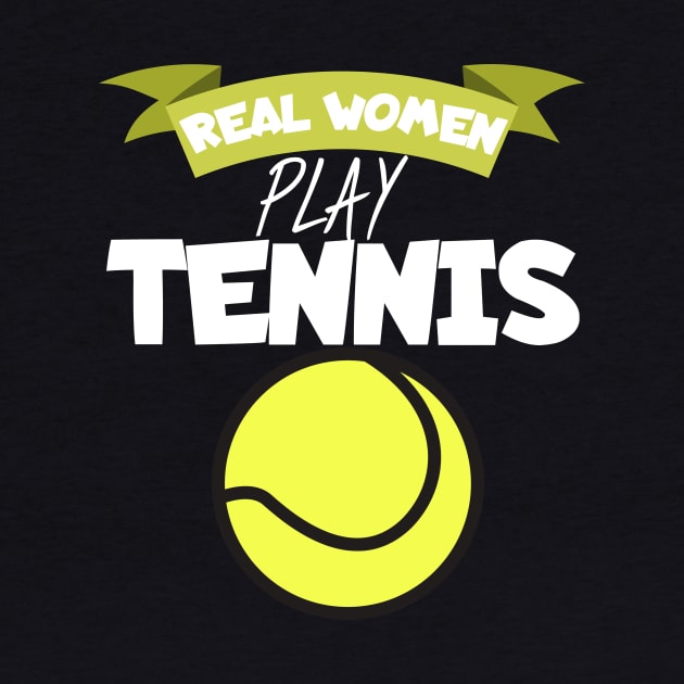 Real women play tennis by maxcode